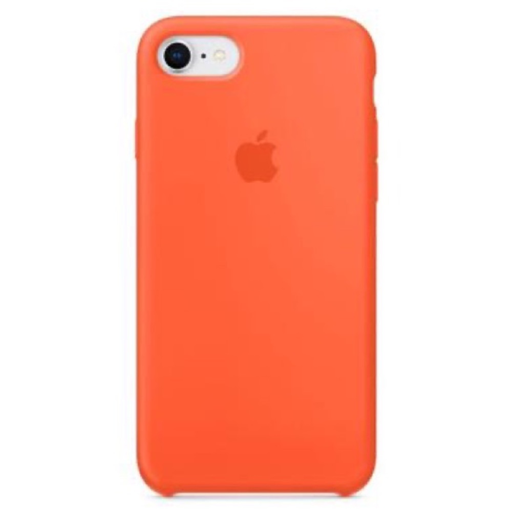 Apple iPhone 7/8/SE Orange Silicone Case